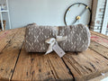 Tan Woven Small Throw