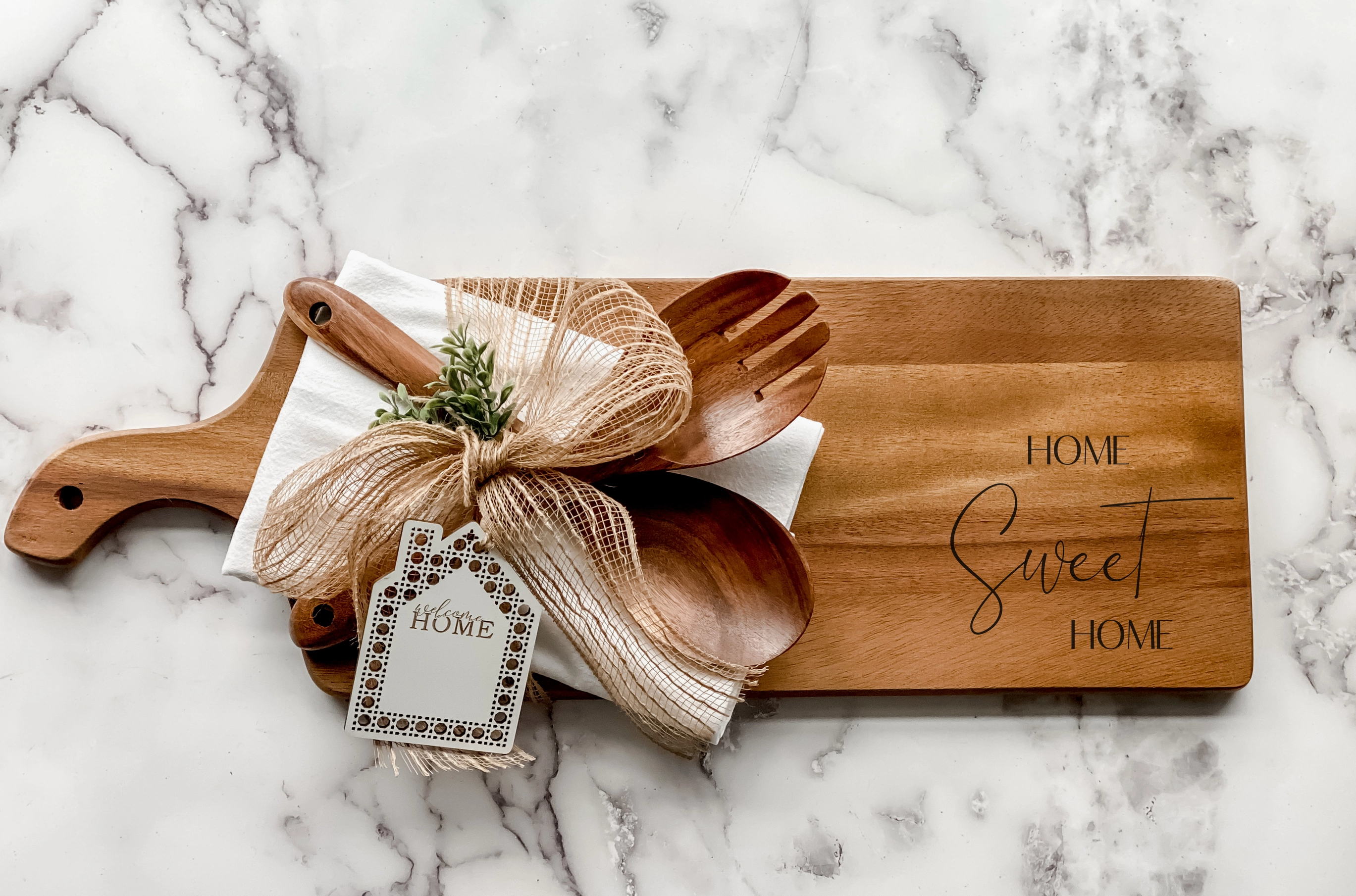 Home Sweet Home Cutting Board Gift Set