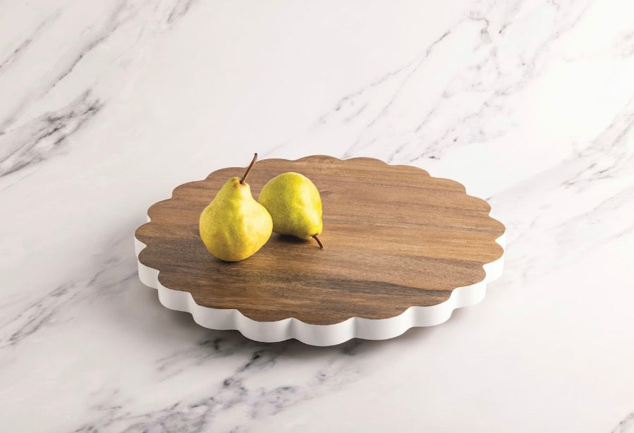 Scalloped Lazy Susan