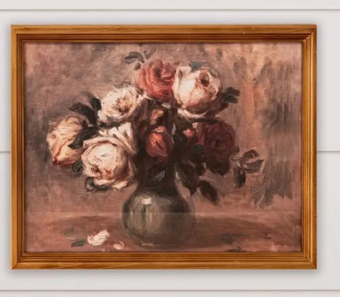 Antique Gold Framed Prints - Still Life Botanical