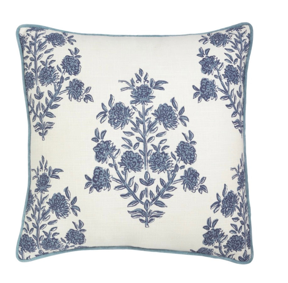 Block Print Pattern Pillow