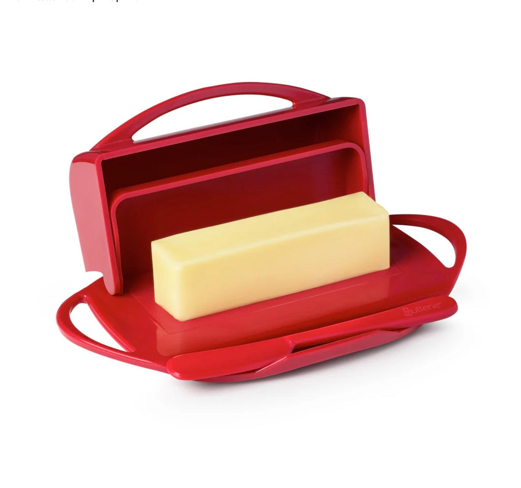 Flip-Top Butter Dish