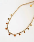 Julietta Star Charm Tennis Necklace