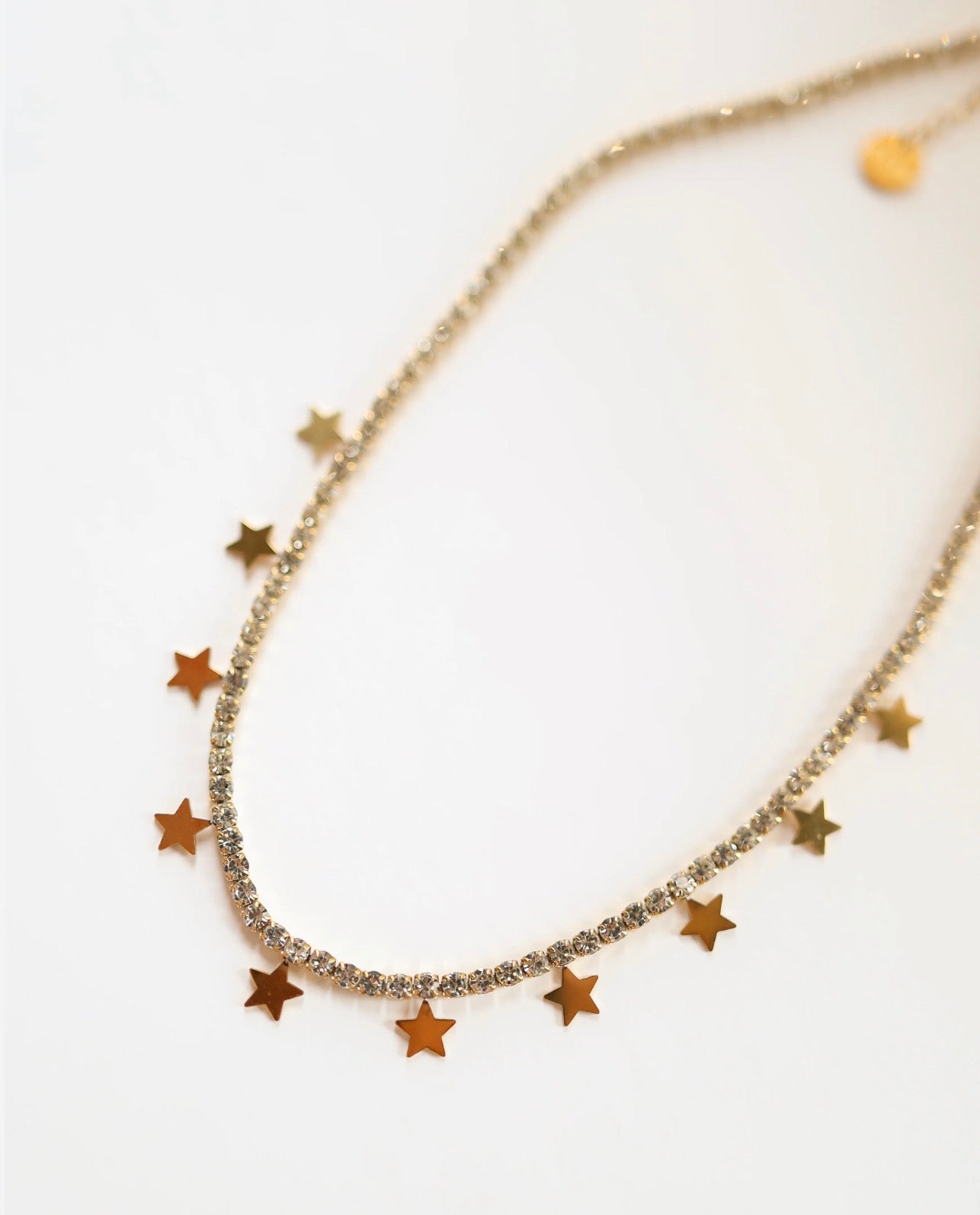 Julietta Star Charm Tennis Necklace