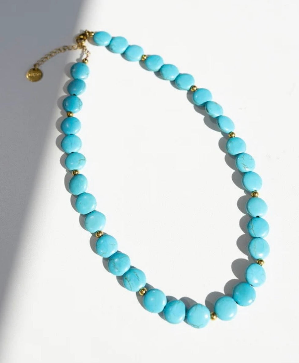 Serenity Turquoise Stone Necklace