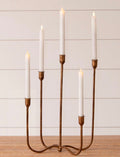 Hand Forged Metal Candelabra
