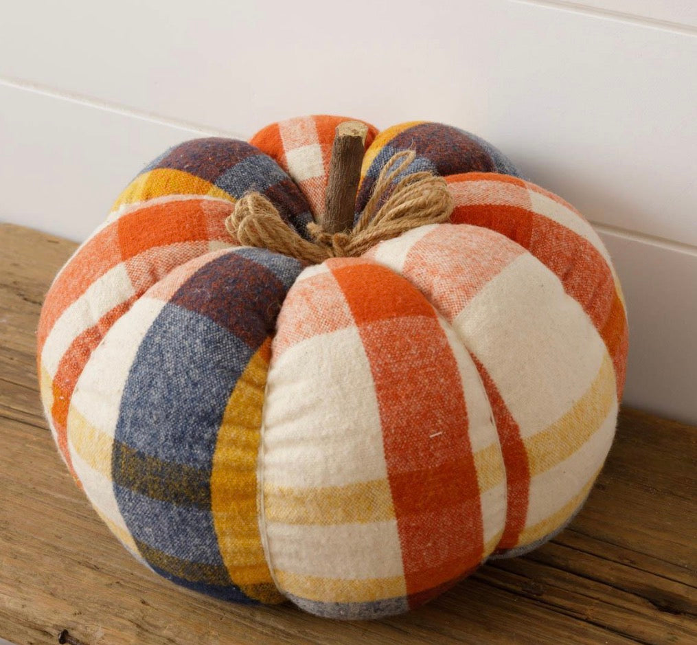 Flannel Pumpkin, Medium