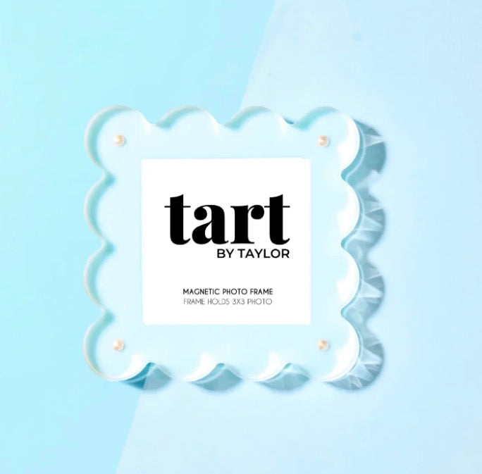 Light Blue Mini Acrylic Picture Frame