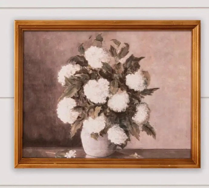 Antique Gold Framed Prints - Still Life Botanical