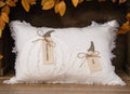 Pillow-Raggedy Pumpkins with Fabric Tags
