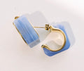 Color Coded Hoop Earrings