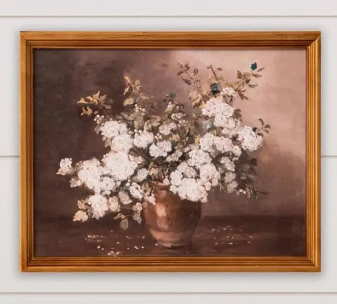 Antique Gold Framed Prints - Still Life Botanical