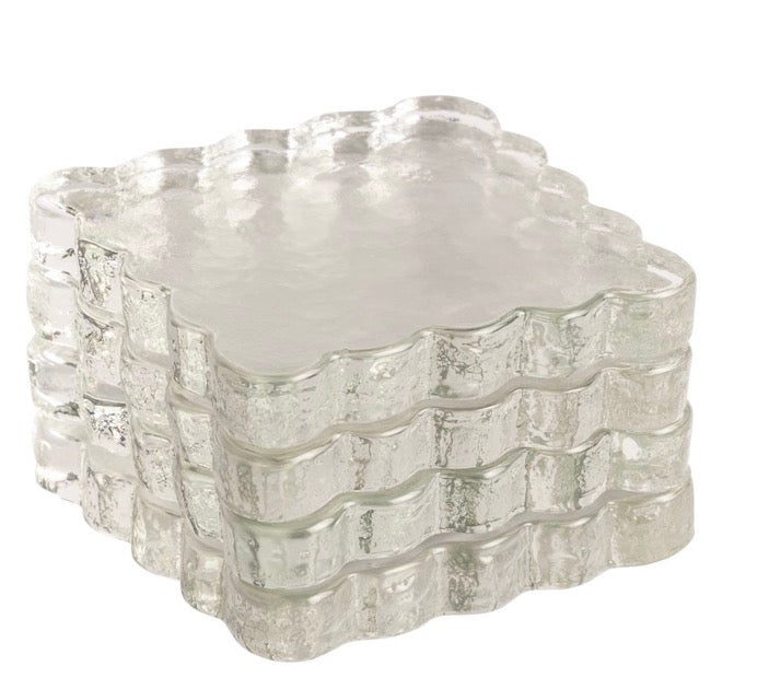 Scalloped Glass Coaster