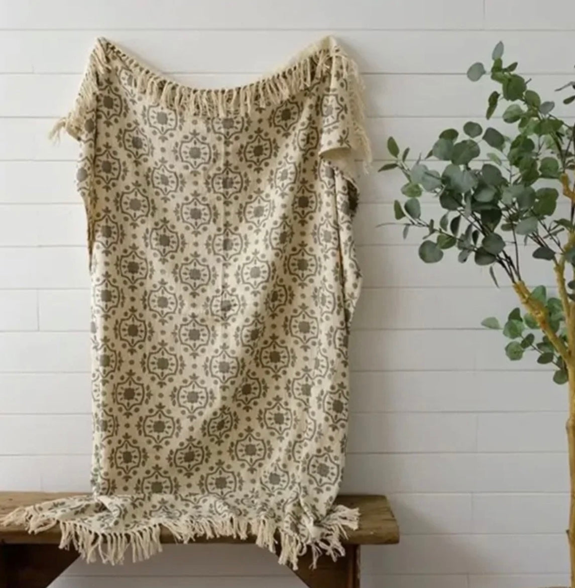 Arabesque Throw Blanket