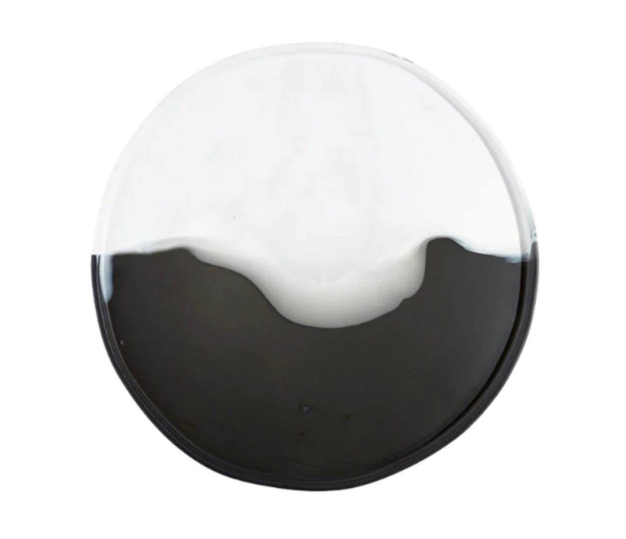 RESIN TRAY - CHARCOAL & WHITE