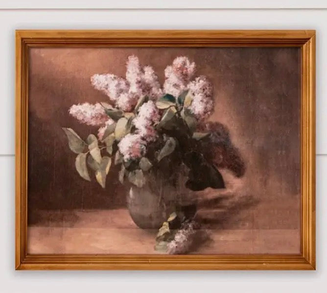 Antique Gold Framed Prints - Still Life Botanical