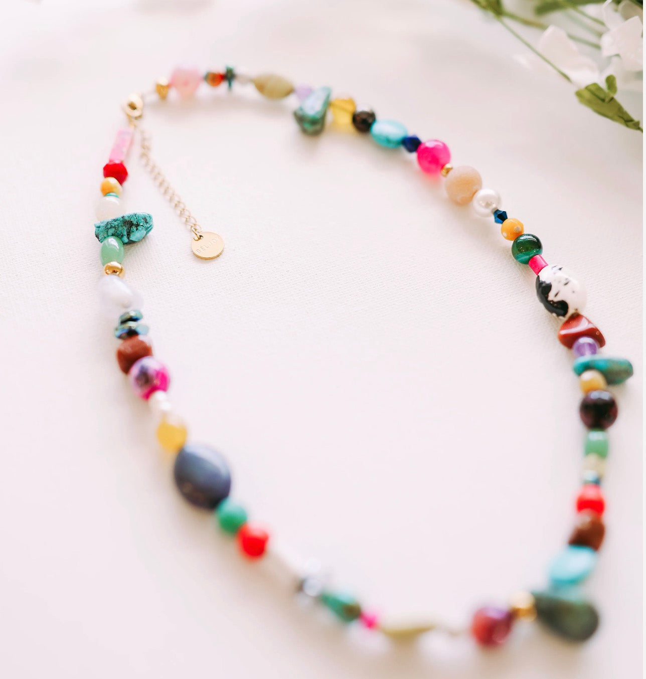 Stevie Colorful Beaded Necklace