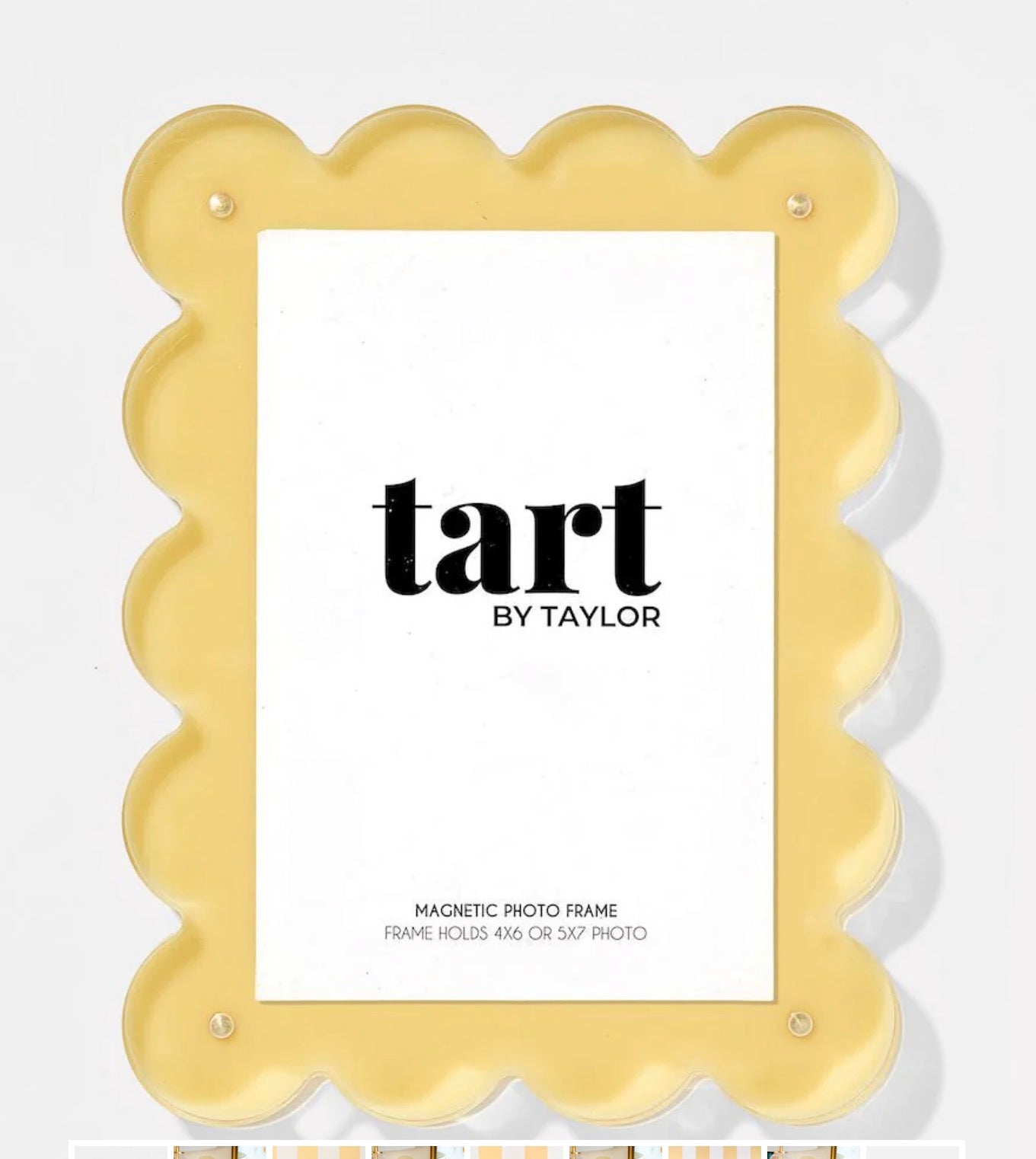 Butter Yellow Acrylic Picture Frame