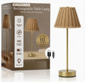 Rechargeable Woven Shade Lamp