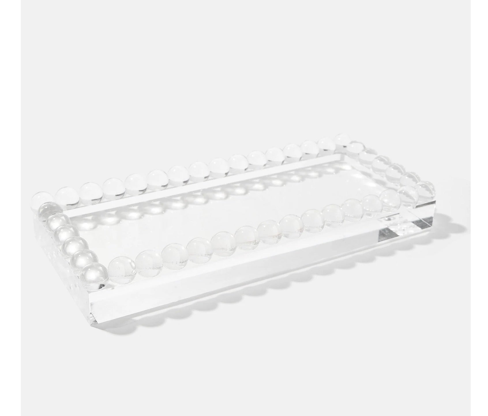 Large Bubble Lucite Tray