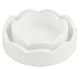 Mini Scalloped Tray Set