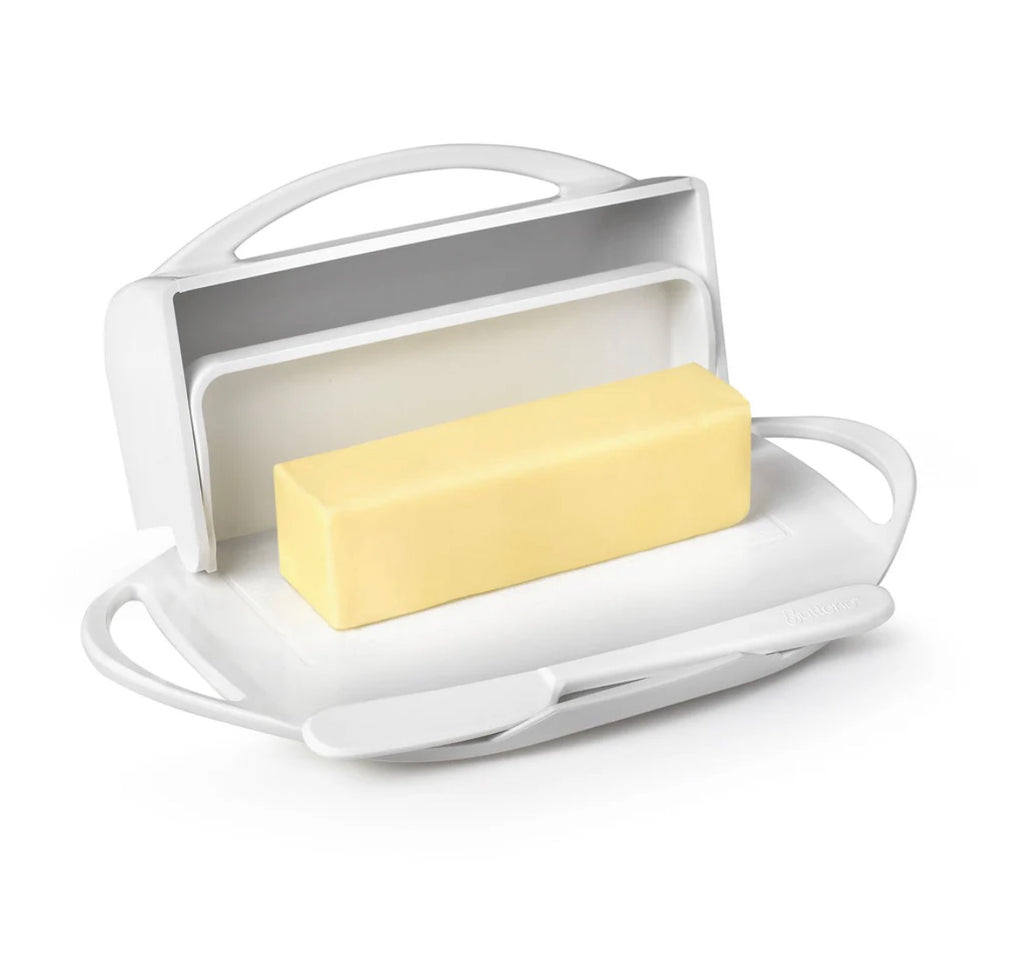 Flip-Top Butter Dish