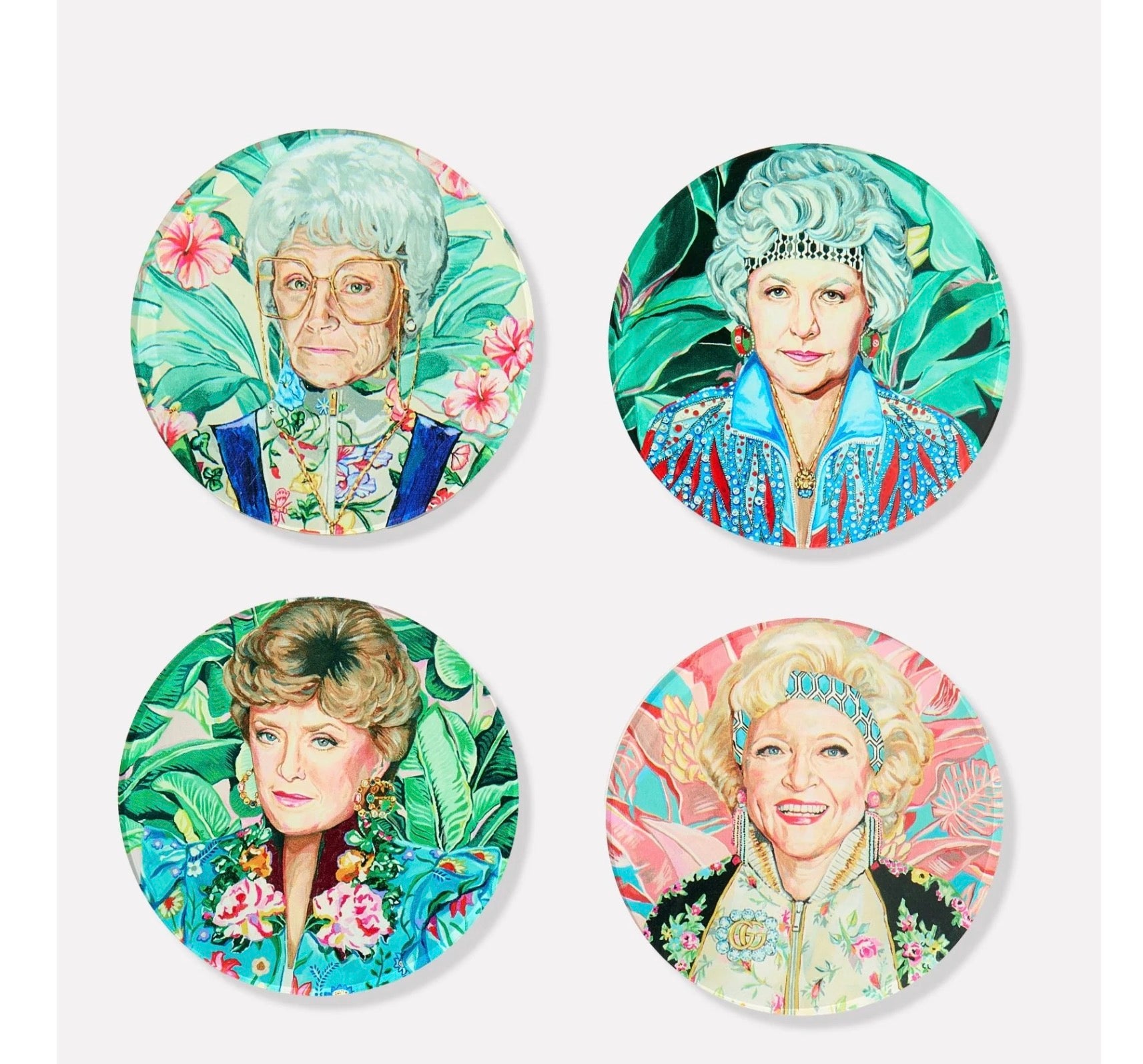Golden Gals Coasters