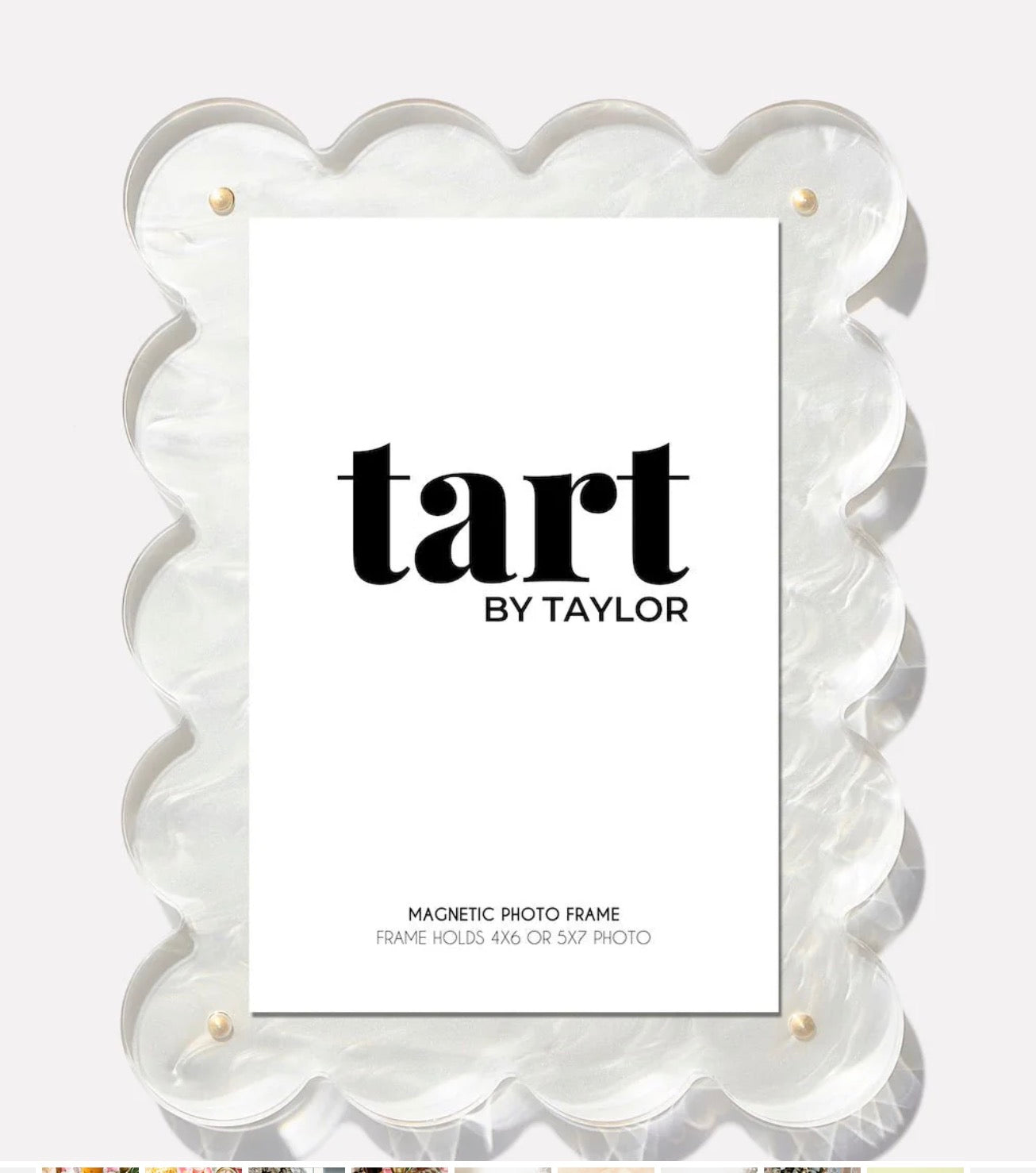 Pearl Acrylic Picture Frame