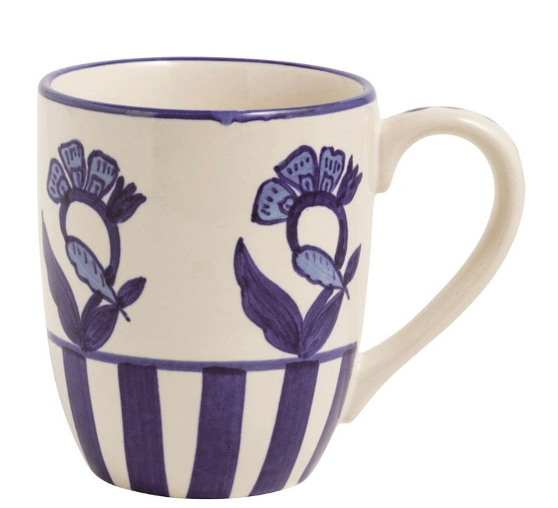 Blue Flower Mug
