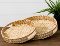 Round Seagrass Trays