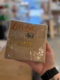 Be Scary Kraft Paper Napkins
