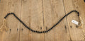 Black Bead Garland Tassel Glass