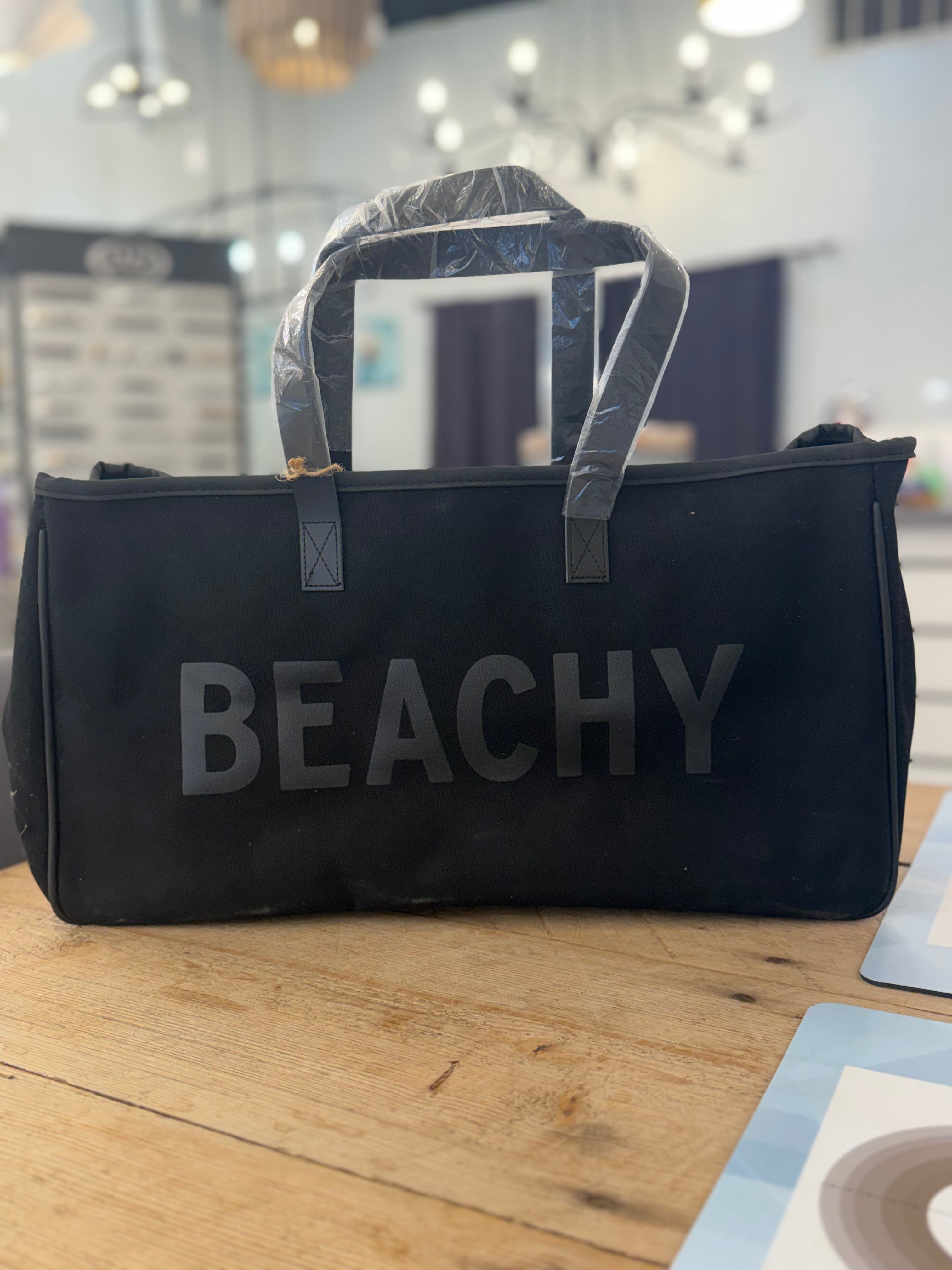 Beachy Canvas Tote