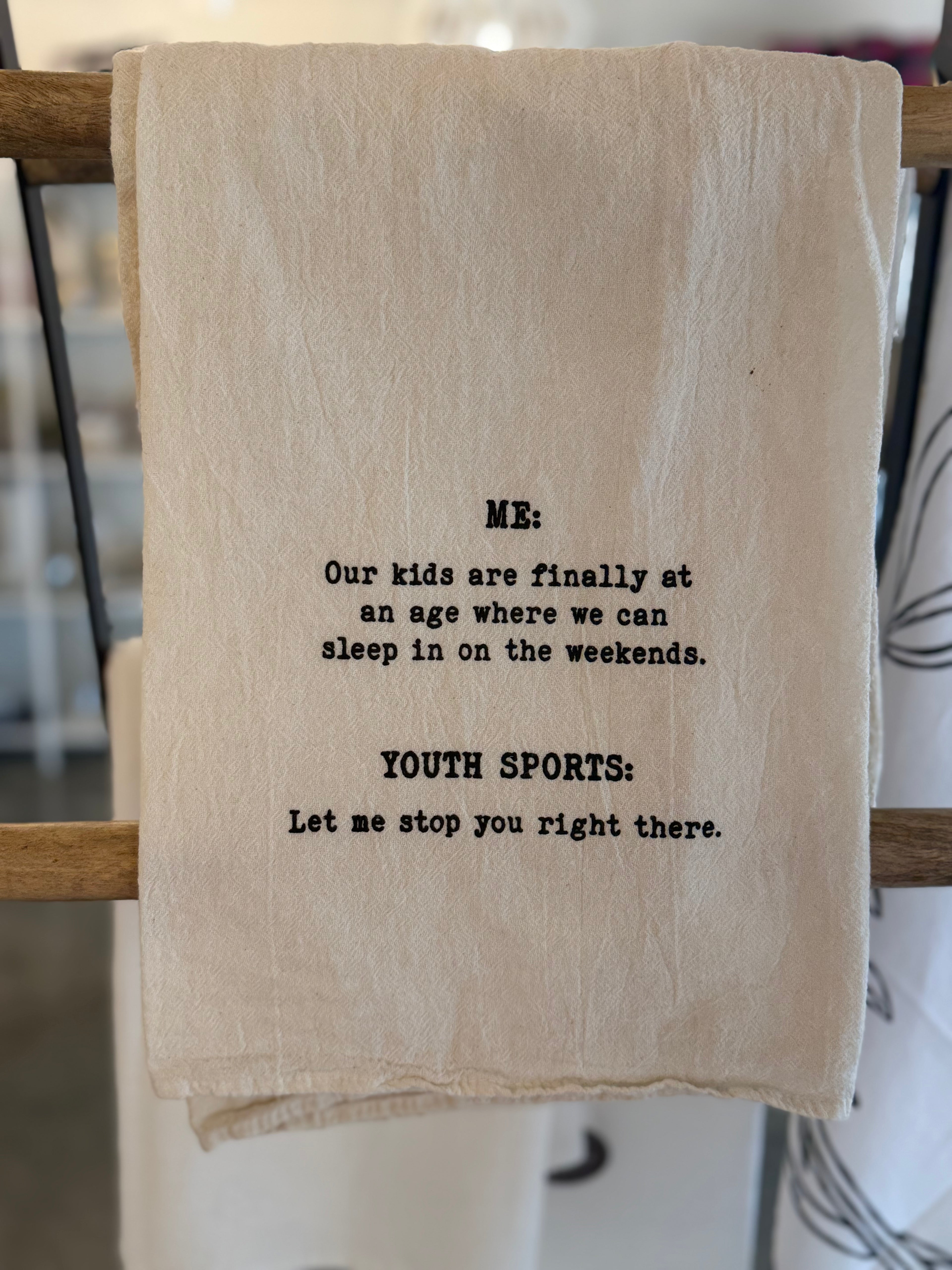 Youth Sports Tea Towel