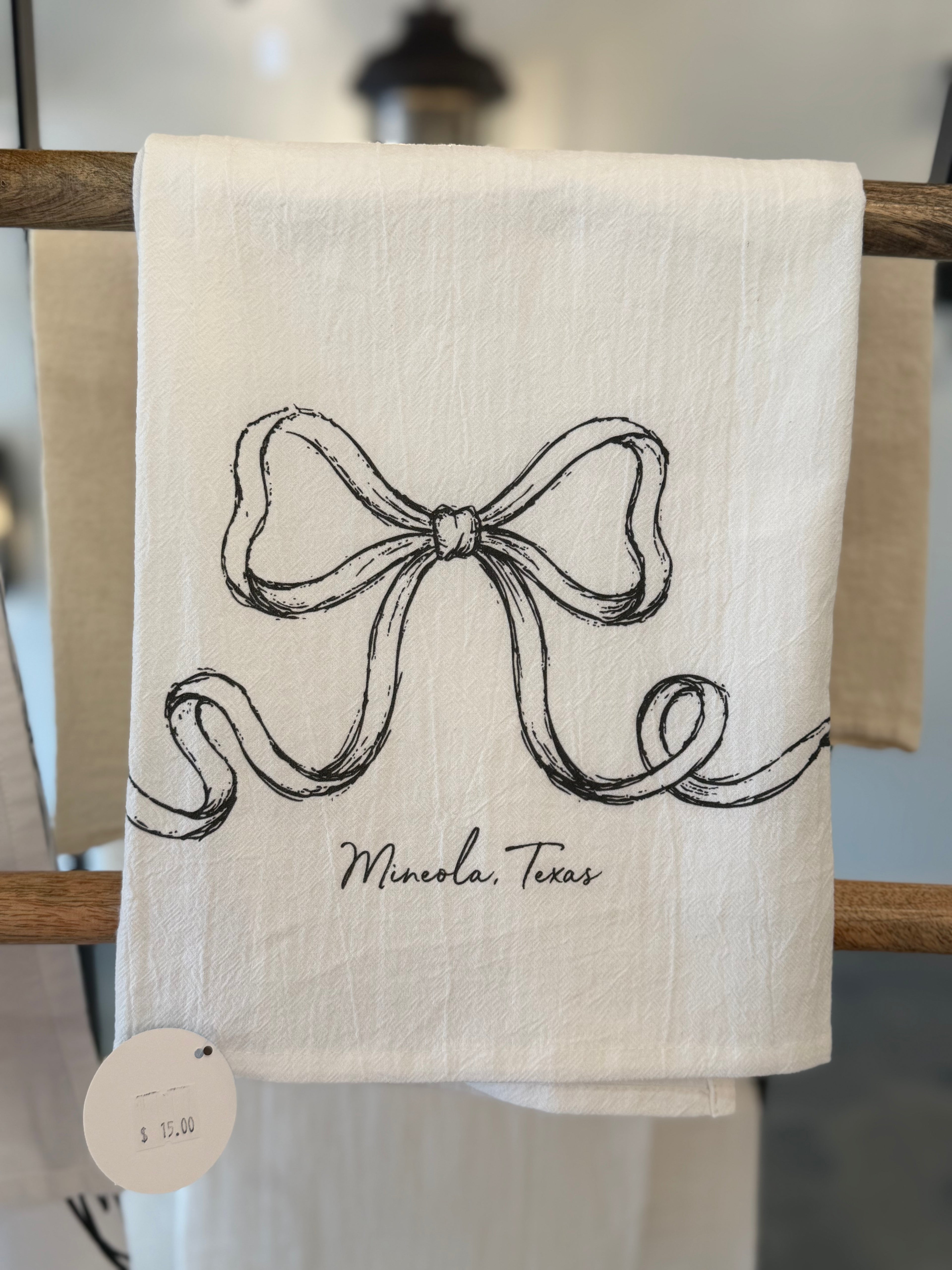 Mineola Bow Tea Towel