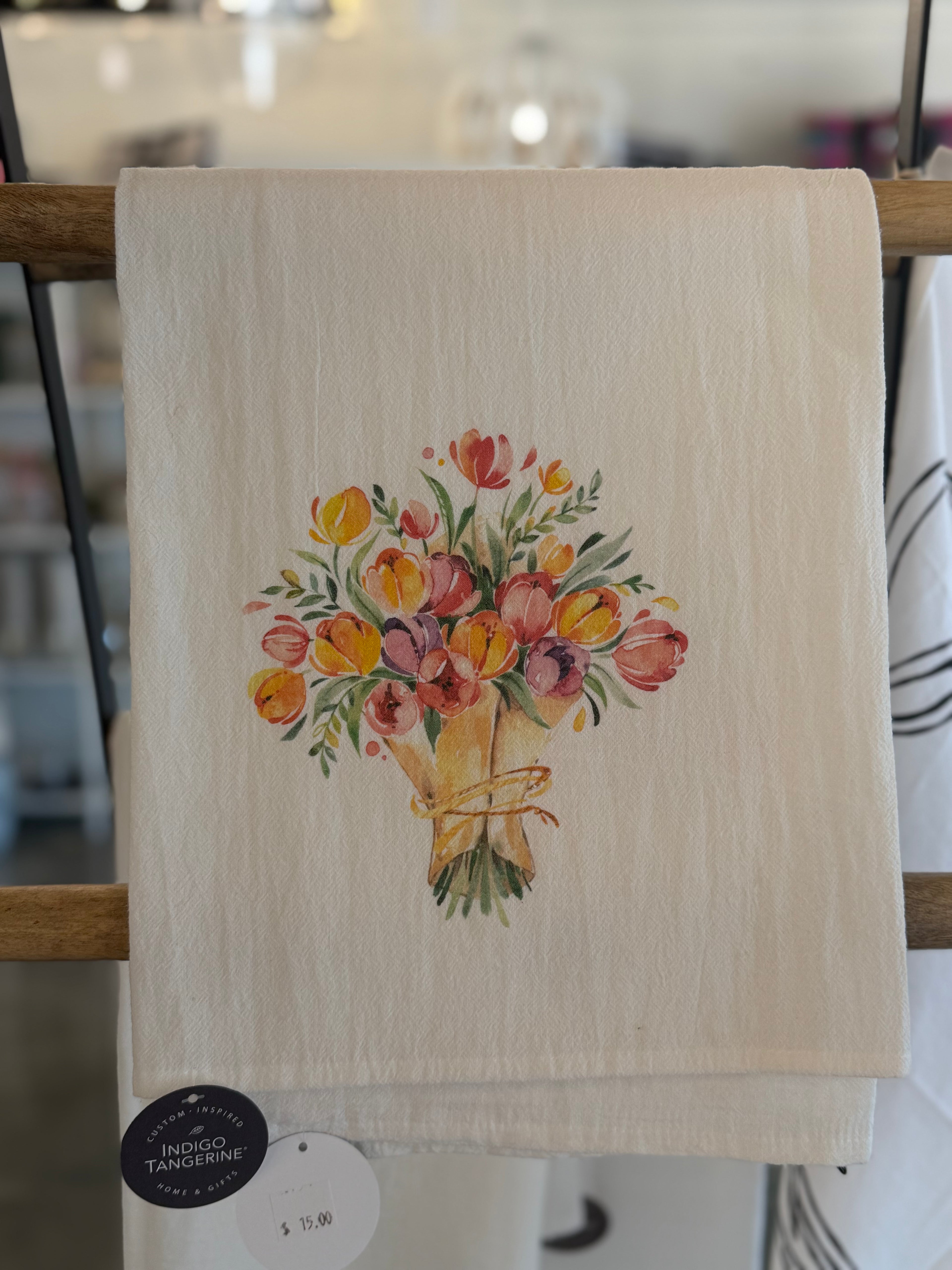 Tulip Tea Towel