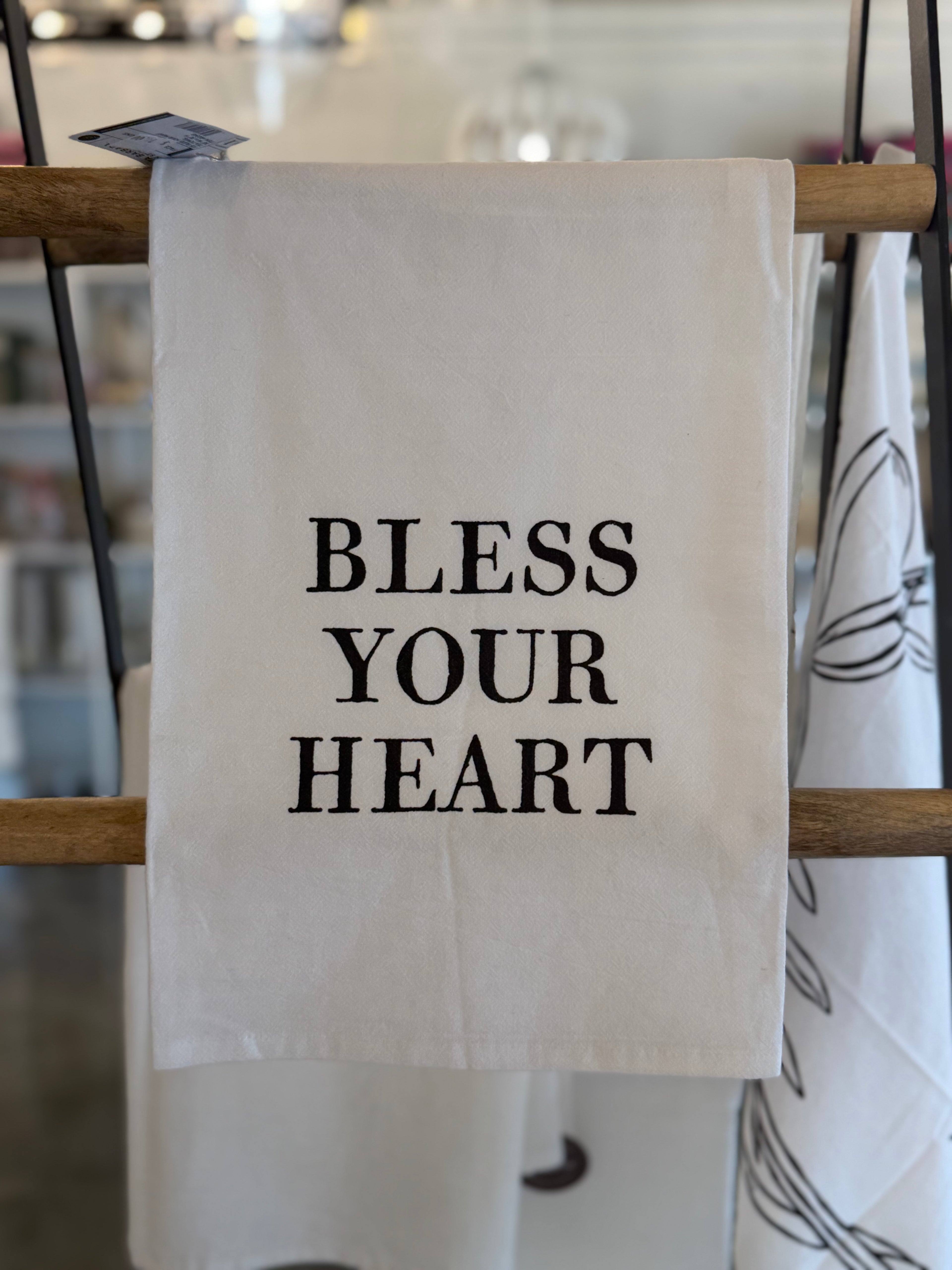 Bless Your Heart Tea Towel