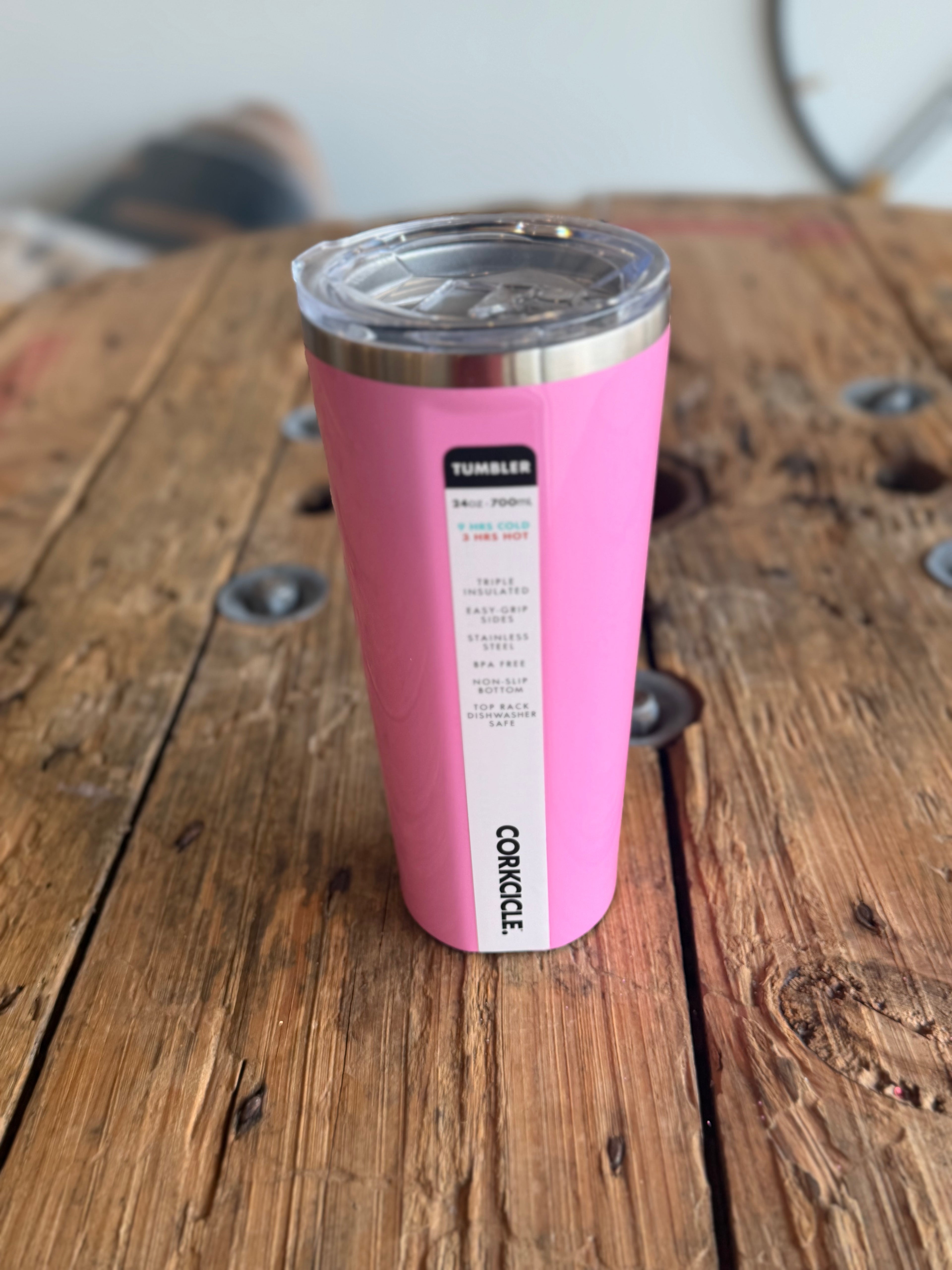 CORKCICLE 24oz Tumbler Miami Pink
