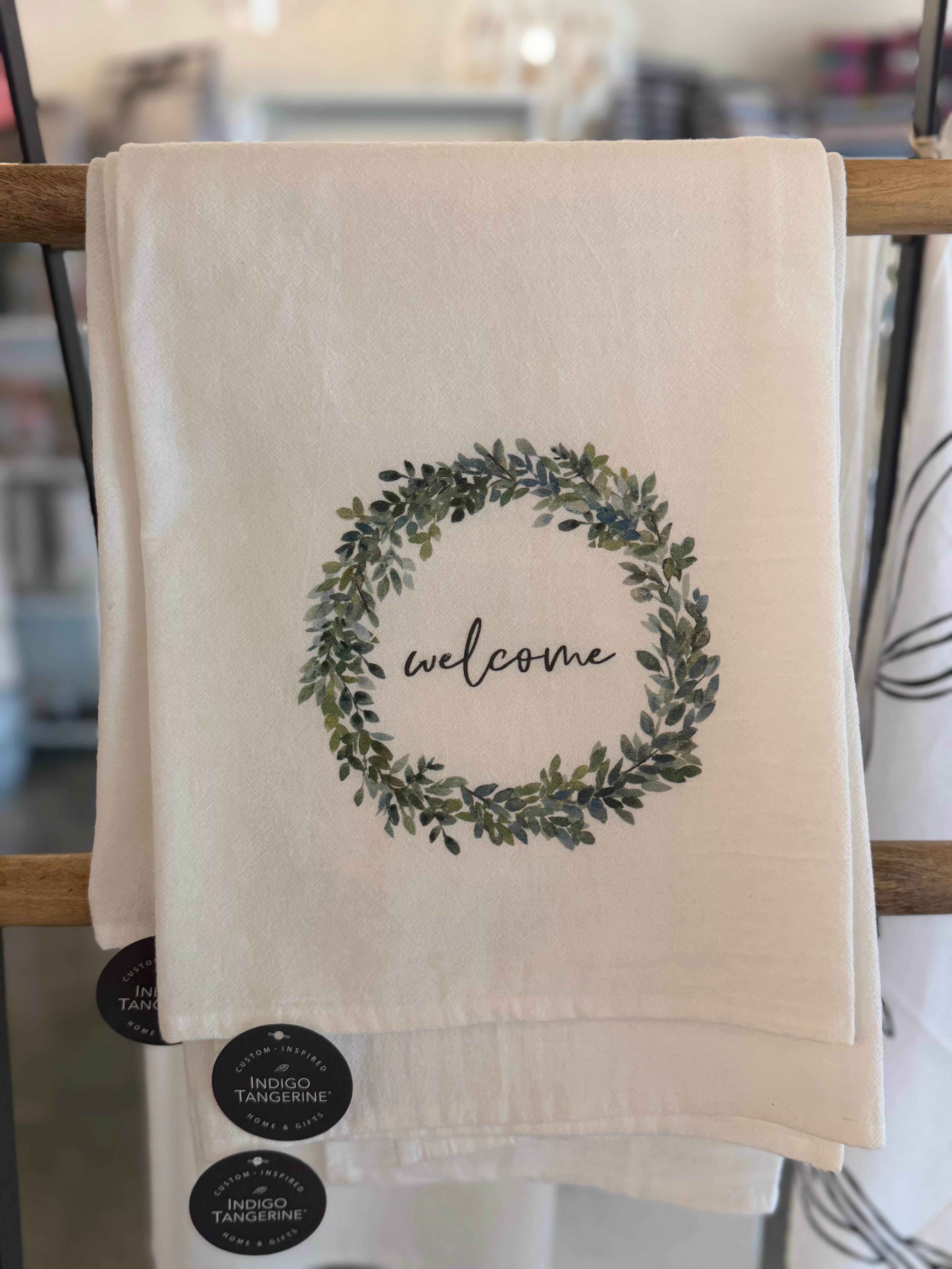 Welcome Tea Towel