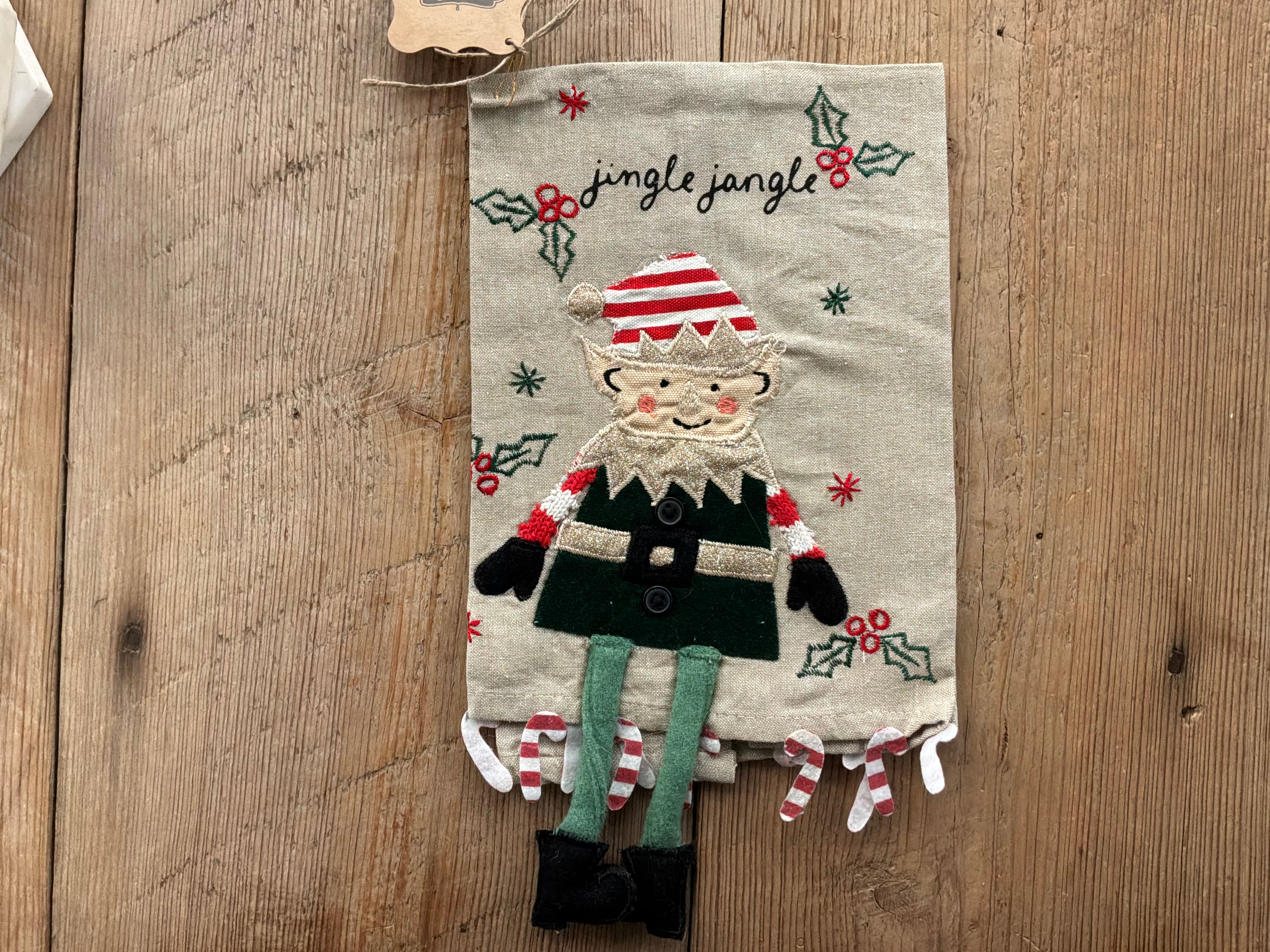 Elf Dangling Towel