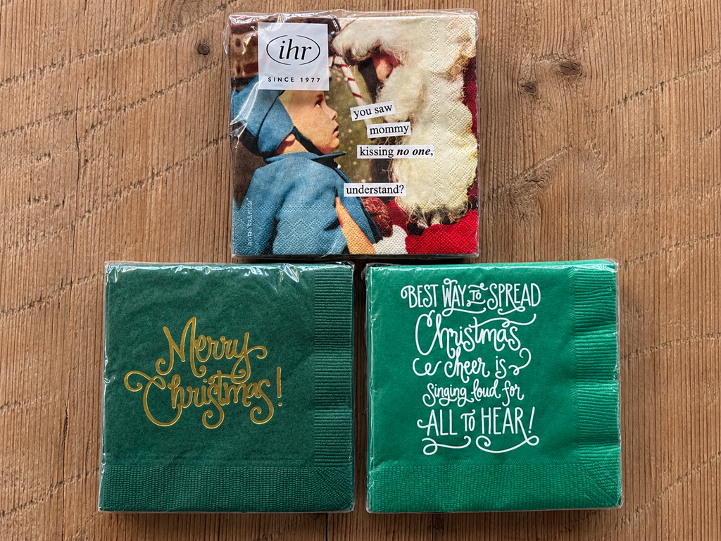 Christmas napkins