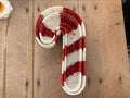 Candy Cane Woven Baskets (set of 2)