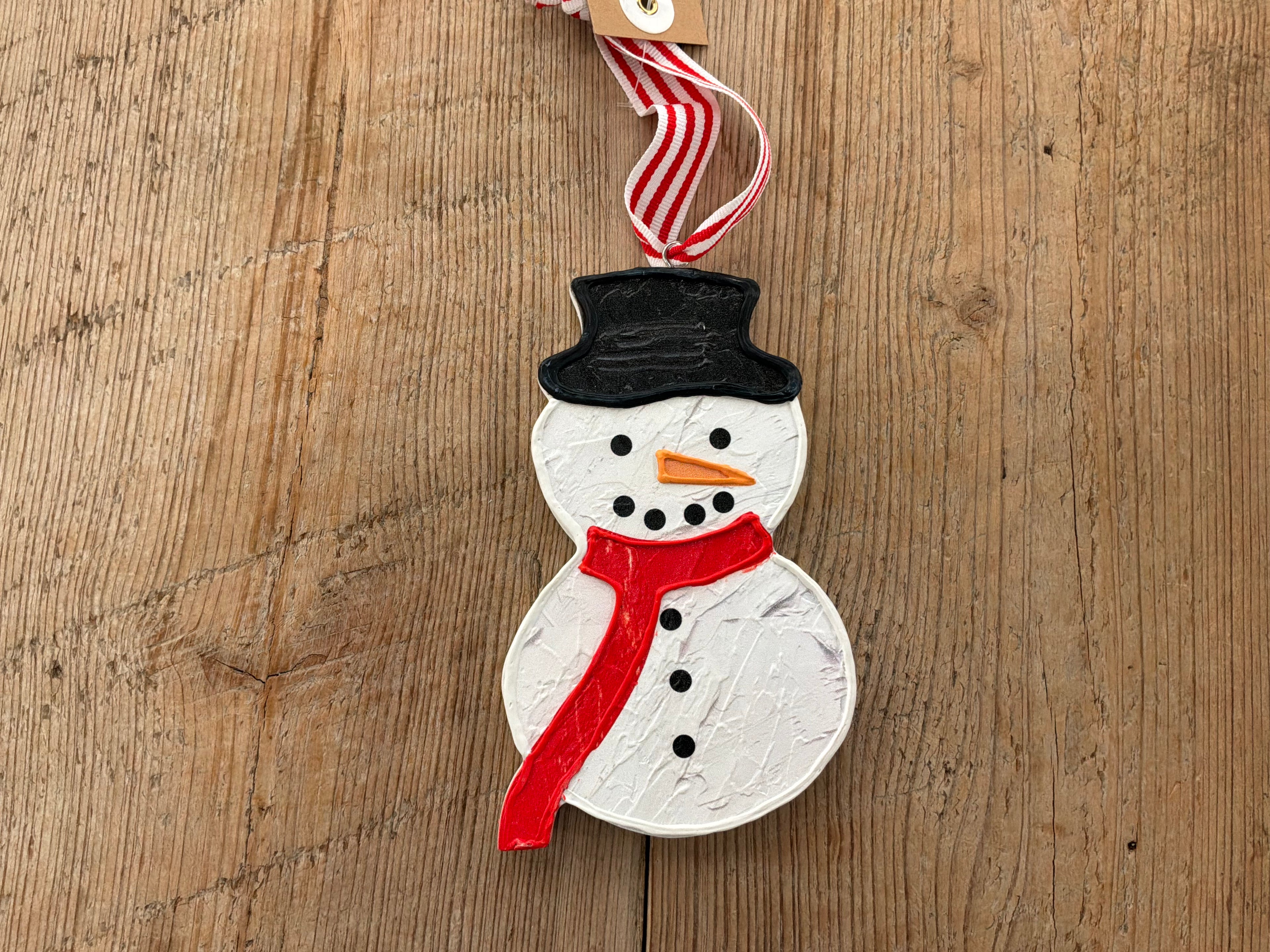 Wood Painted Ornament