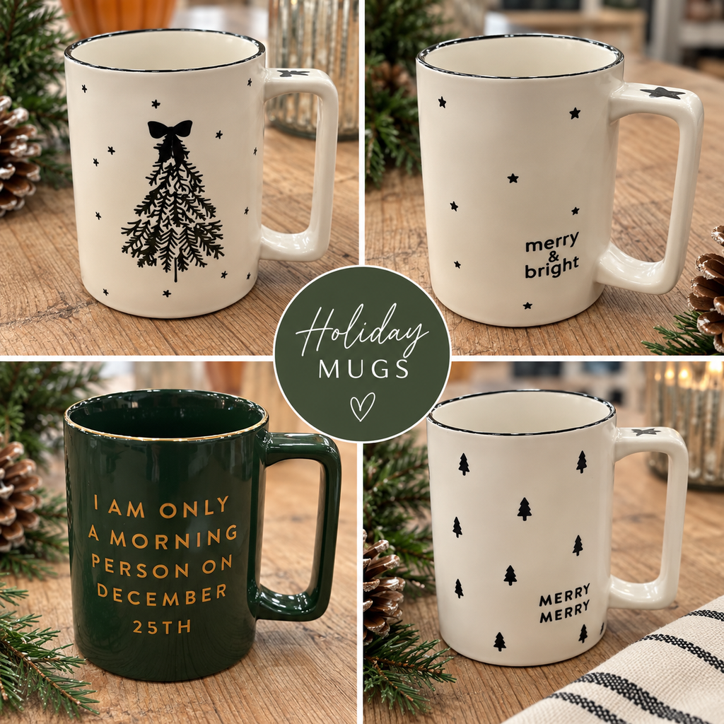 Holiday Organic Mugs