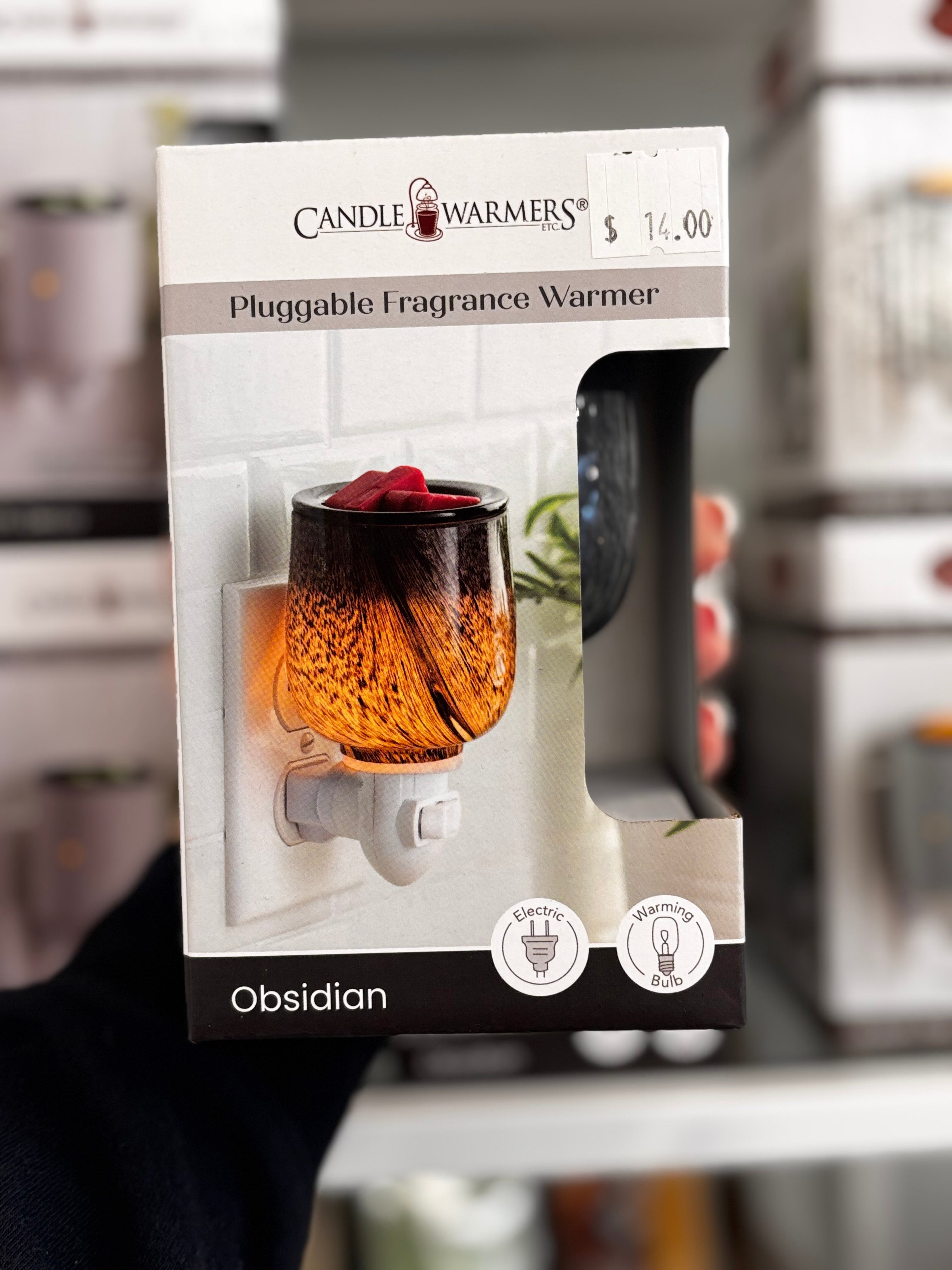 Obsidian Pluggable Fragrance Warmer