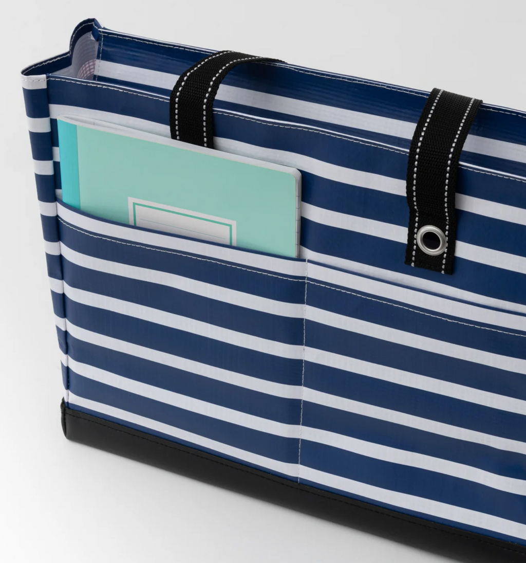 Fleetwood Black Uptown Pocket Tote