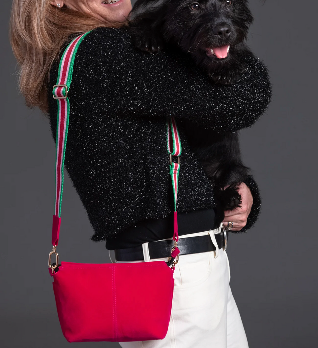 Pink Velvet Emily Crossbody