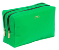 Green Velvet 2- Way Toiletry Bag