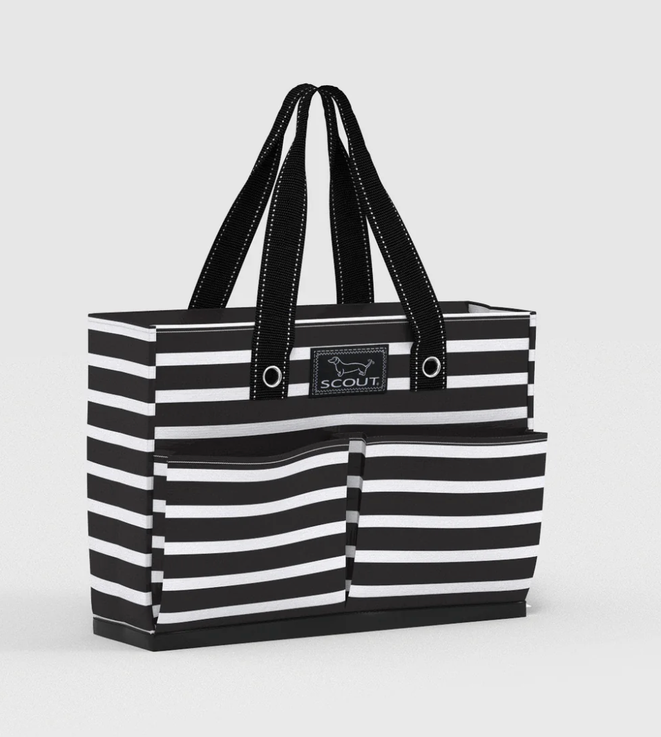 Fleetwood Black Uptown Pocket Tote