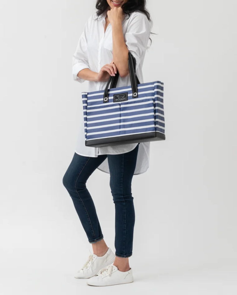 Fleetwood Black Uptown Pocket Tote